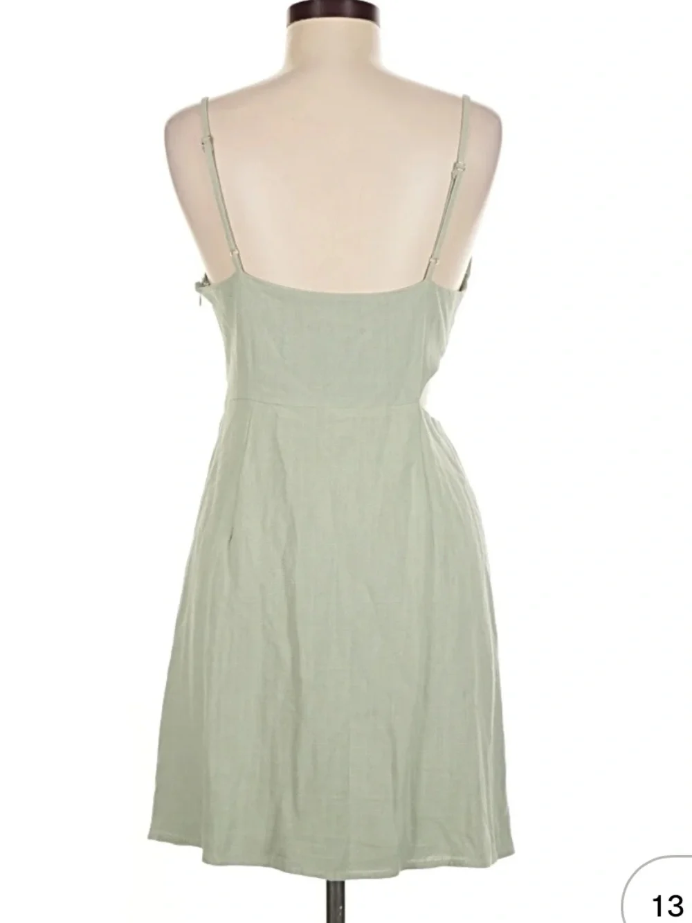 Promesa Seagrass Strapy Surplice Bust Dress. Size S, M, L